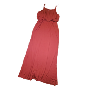 Zenana Premium red spaghetti strap tanktop maxi dress - 1X